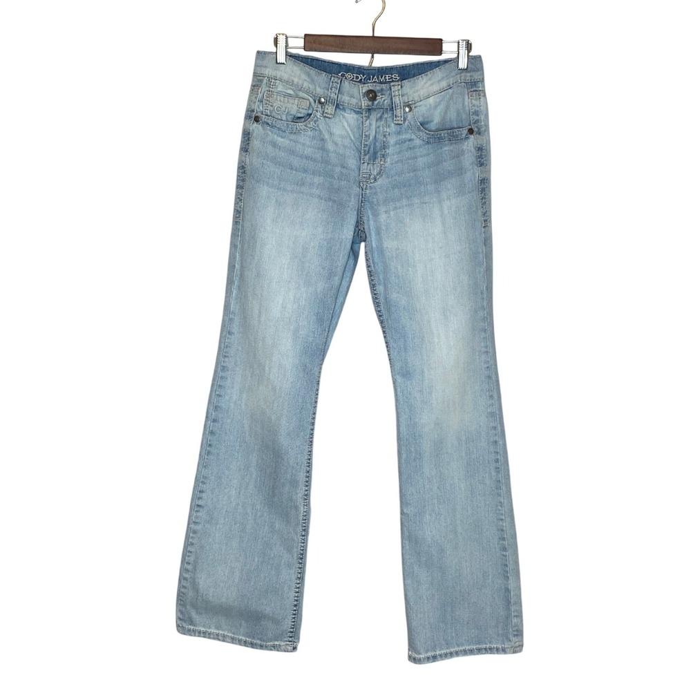 Cody James Mens Marshall Wash Wyatt Slim Bootcut Denim Jeans Size 29x32 Western
